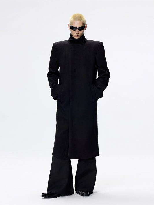 FRKM SCD H shape thickened warm zipper fleece coat - AARON.