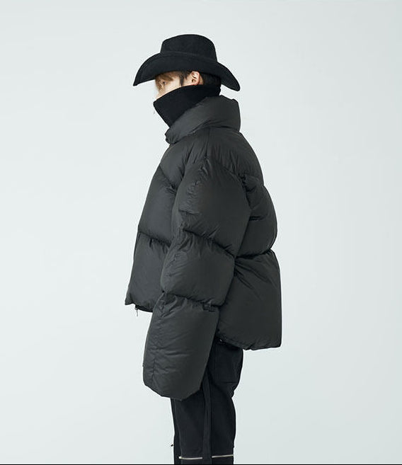 FRKM SCD FW 90 White Duck Down Heavy Loose Thick Unisex Jacket - JANIS.