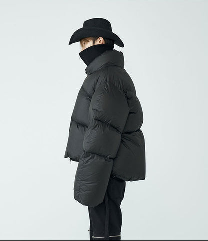 FRKM SCD FW 90 White Duck Down Heavy Loose Thick Unisex Jacket - JANIS.