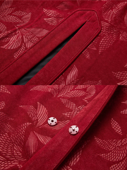 OWNLIFE red classic unisex long gown - KEN.