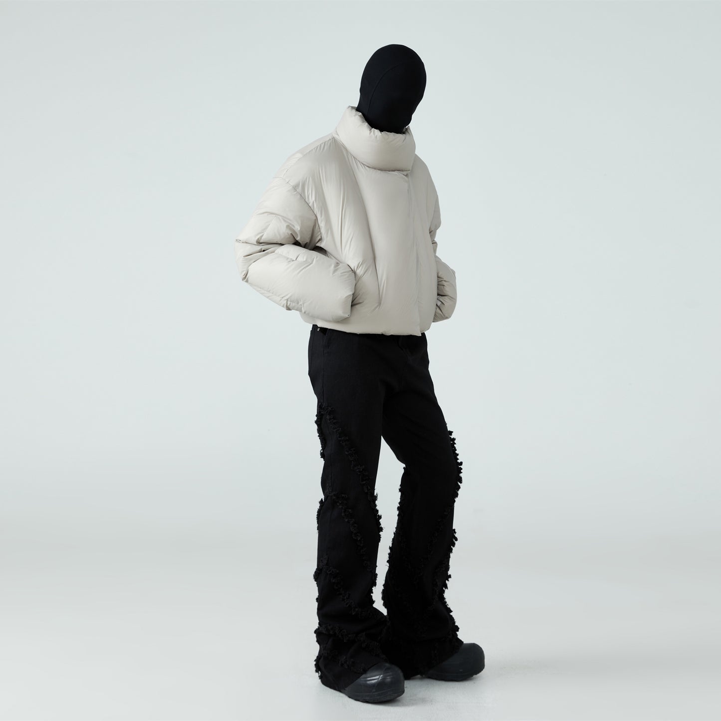 FRKM SCD 24FW 90 White Duck Down Thickened Warm Gray Jacket - LEMON.