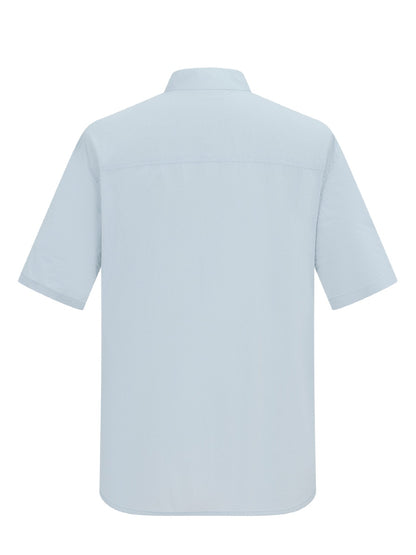 OWNLIFE short-sleeved shirt sky blue versatile - RICHARD.