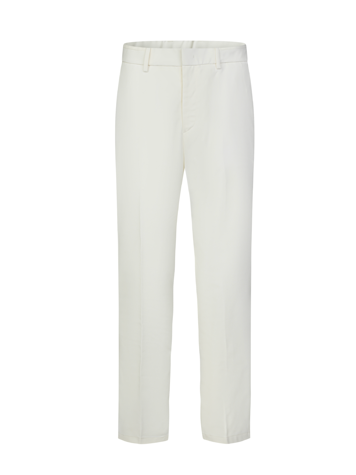 OWNLIFE white straight-leg stretchy pants - CHRIS.