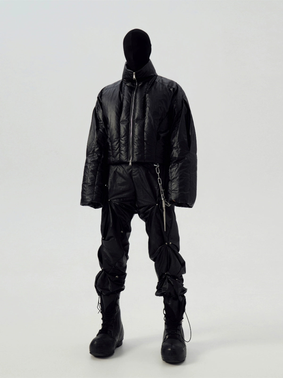 FRKM SCD Three-proof Coated Stand Collar Duck Down Short Jacket - VARIA.
