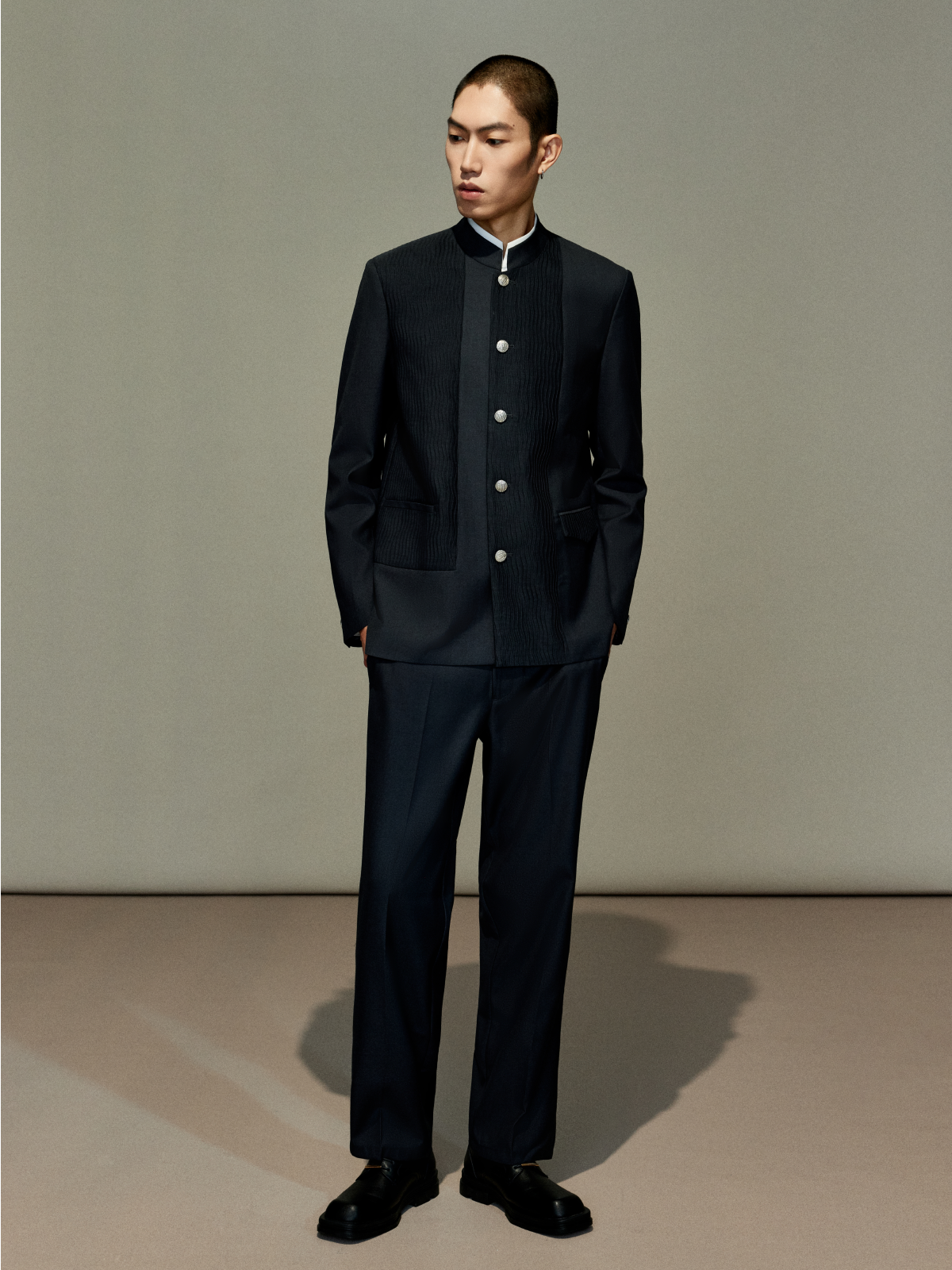 OWNLIFE Wave Tunic Straight Pants - TOM.