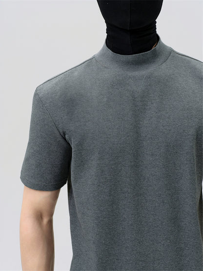 FRKM SCD Solona Fishbone Wide Shoulder Short Sleeve T-Shirt - NATHAN.