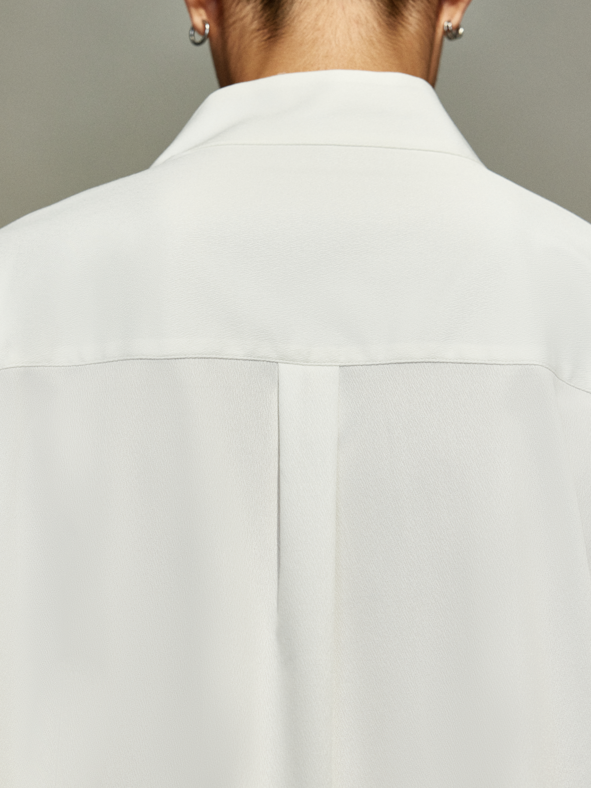 OWNLIFE cross-collared shirt Hanfu bamboo fiber texture - ROB.