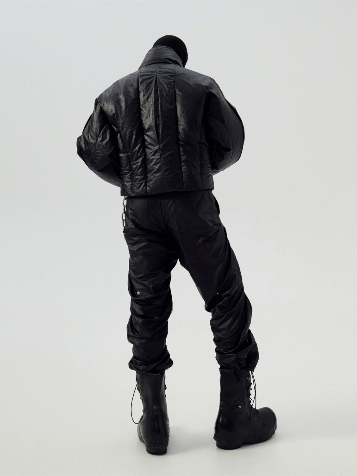FRKM SCD Three-proof Coated Stand Collar Duck Down Short Jacket - VARIA.