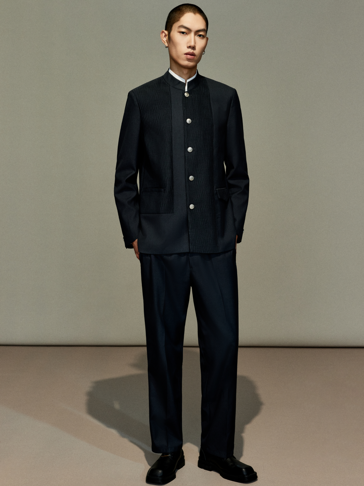 OWNLIFE Wave Tunic Straight Pants - TOM.