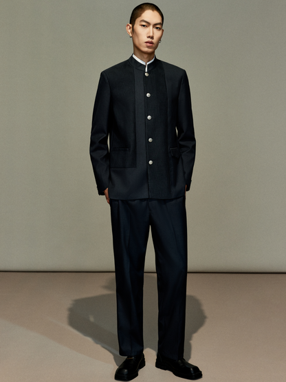 OWNLIFE Wave Tunic Straight Pants - TOM.