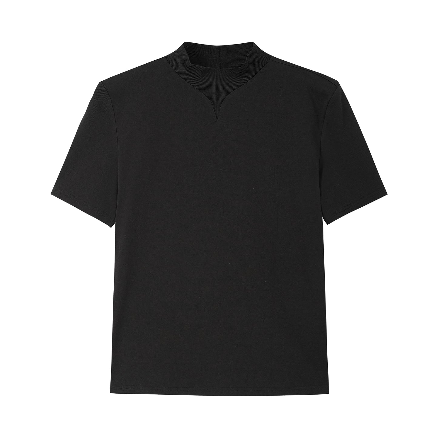 FRKM SCD Solona Fishbone Wide Shoulder Short Sleeve T-Shirt - NATHAN.