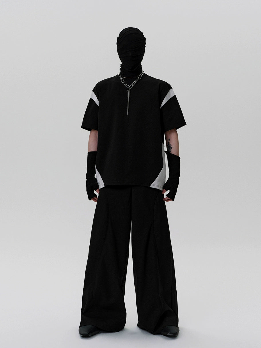 FRKM SCD Contrast Stitching Short Sleeve T-Shirt - GREGOR.