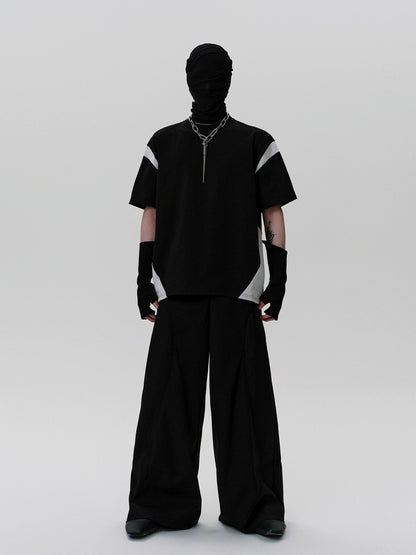 FRKM SCD Contrast Stitching Short Sleeve T-Shirt - GREGOR.