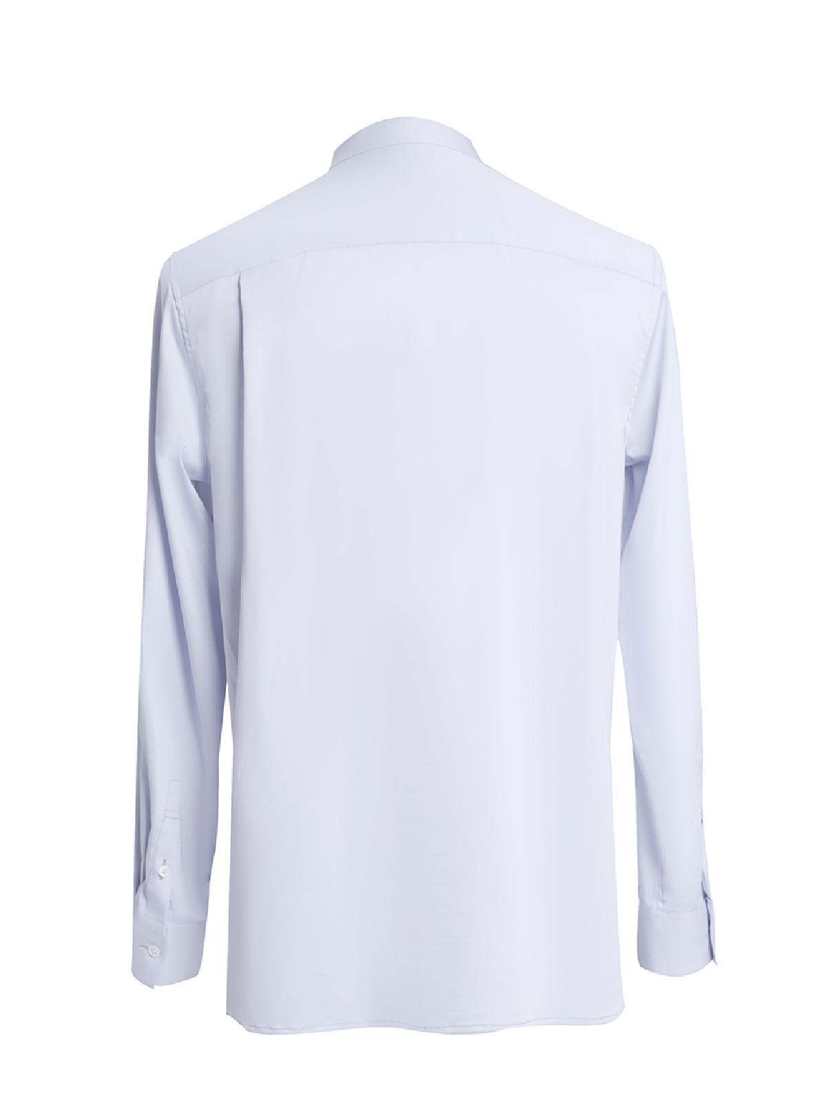 OWNLIFE Fiber Natural Jade Buckle Stand Collar Men's Shirt - MARK.