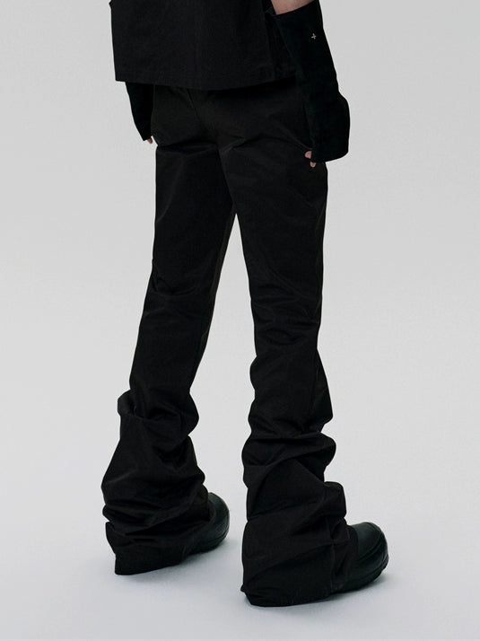 FRKM SCD x 2er0 Collaboration Bootcut Pleated Loose Casual Pants - KARINA.