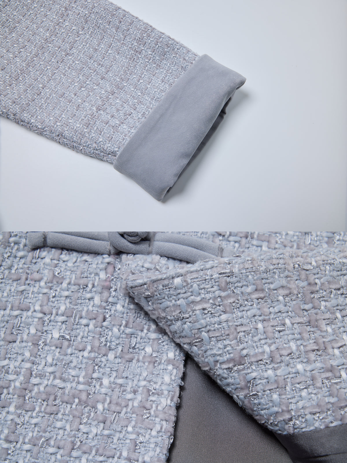 OWNLIFE Tang tweed buckle high end coat  - KENDY.