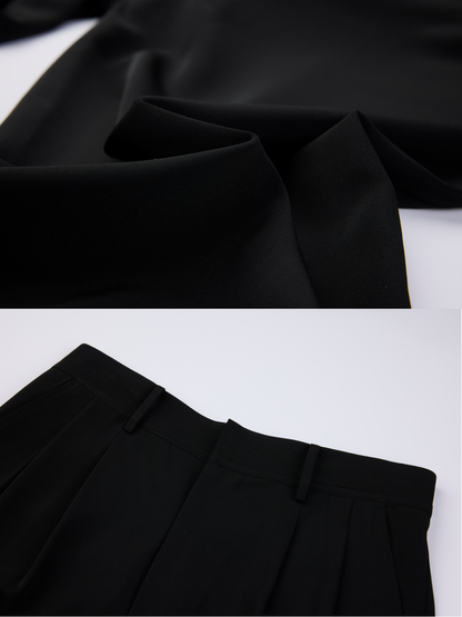 OWNLIFE slimming anti-wrinkle cool elastic waist pants - TREY.