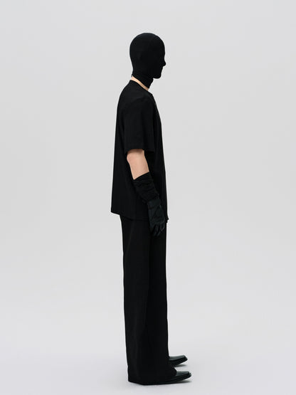 FRKM SCD Stitched V-Neck Deconstructed Ice Short Sleeve T-Shirt - QUOTA.