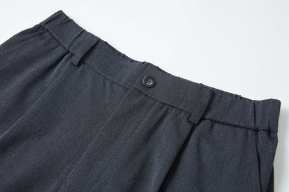 OWNLIFE elasticated waist slim straight pants - CHRISSY.