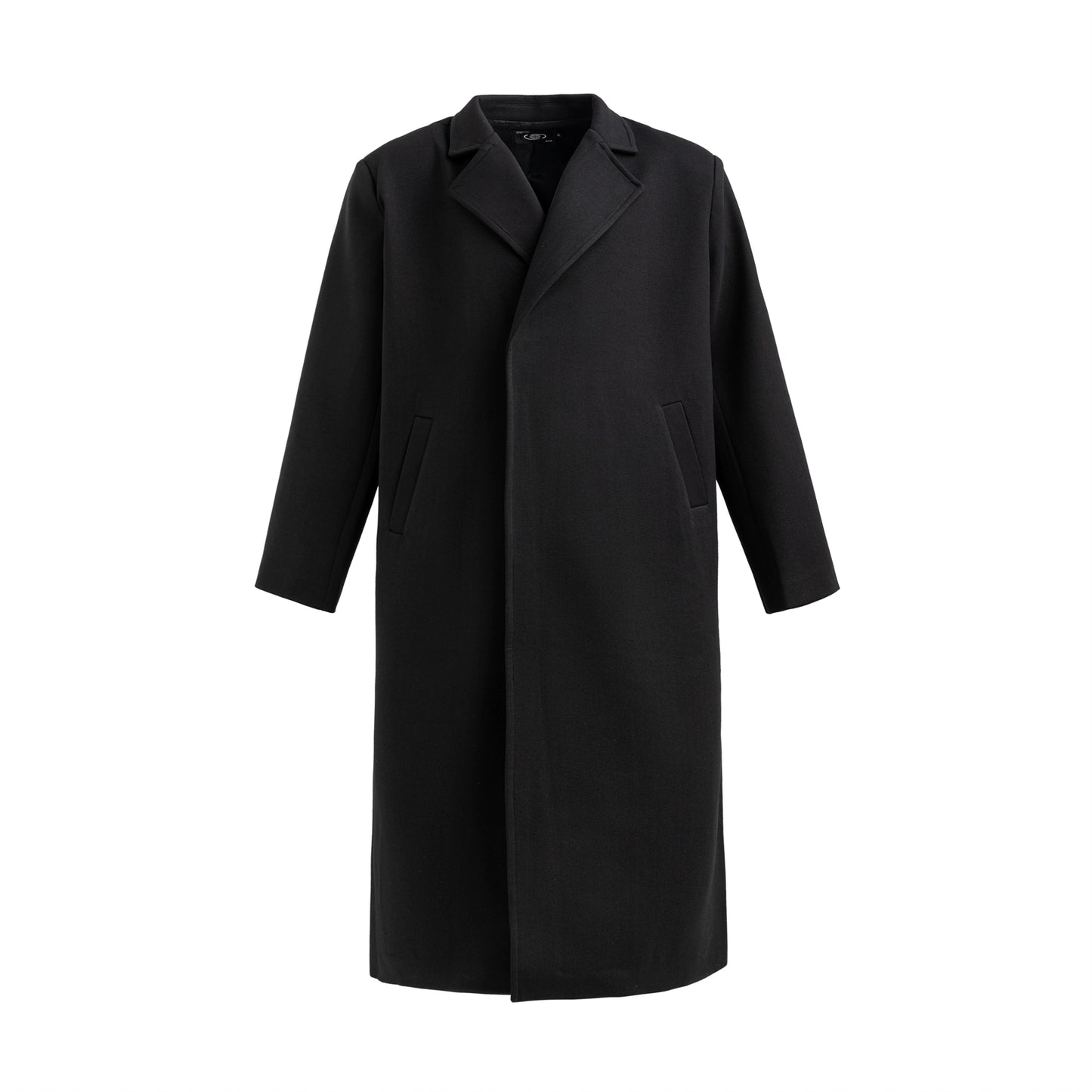 FRKM SCD 24 FW Buttonless Tweed Thickened Midi Trench Coat - MELISSA.